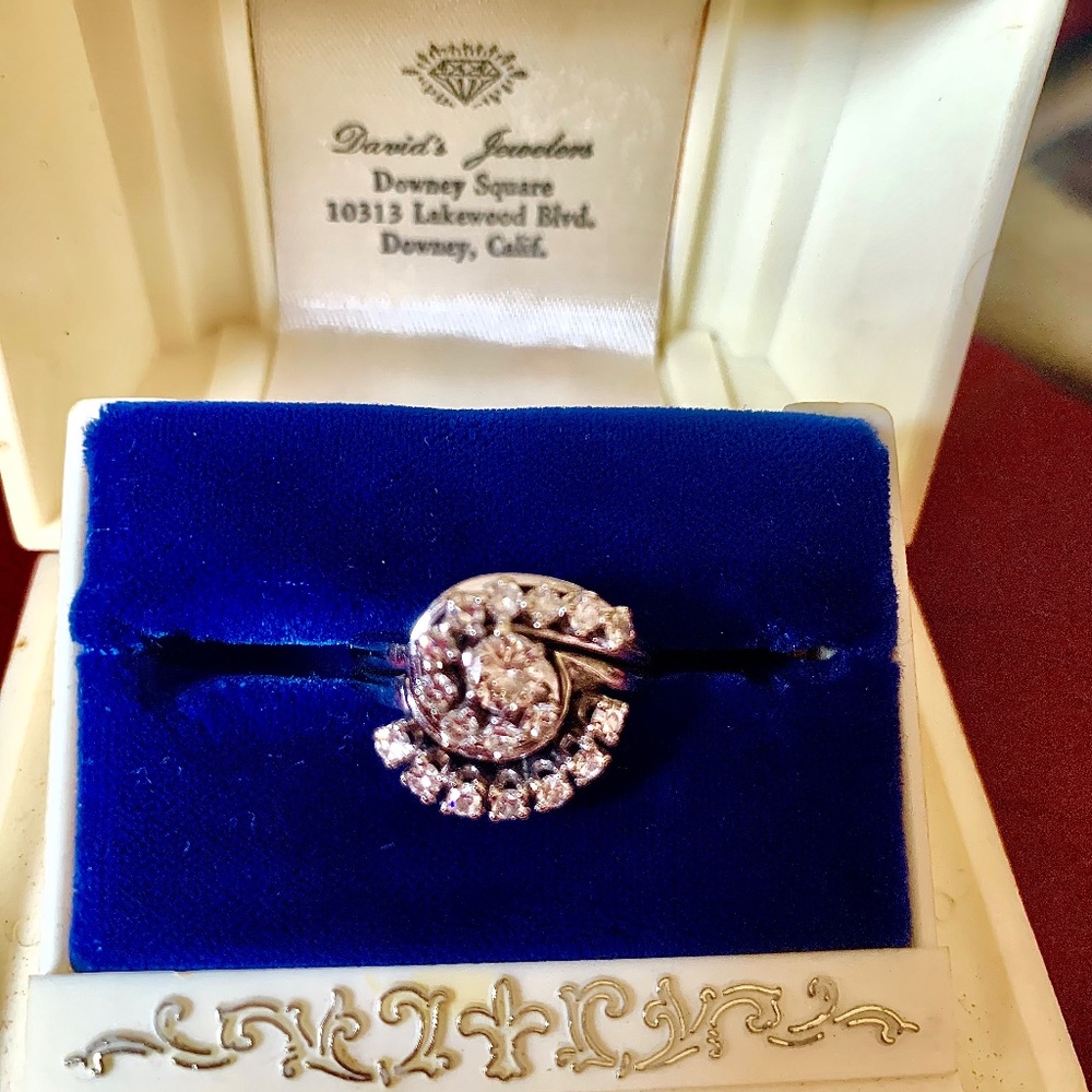 Diamond wedding and engagement rings